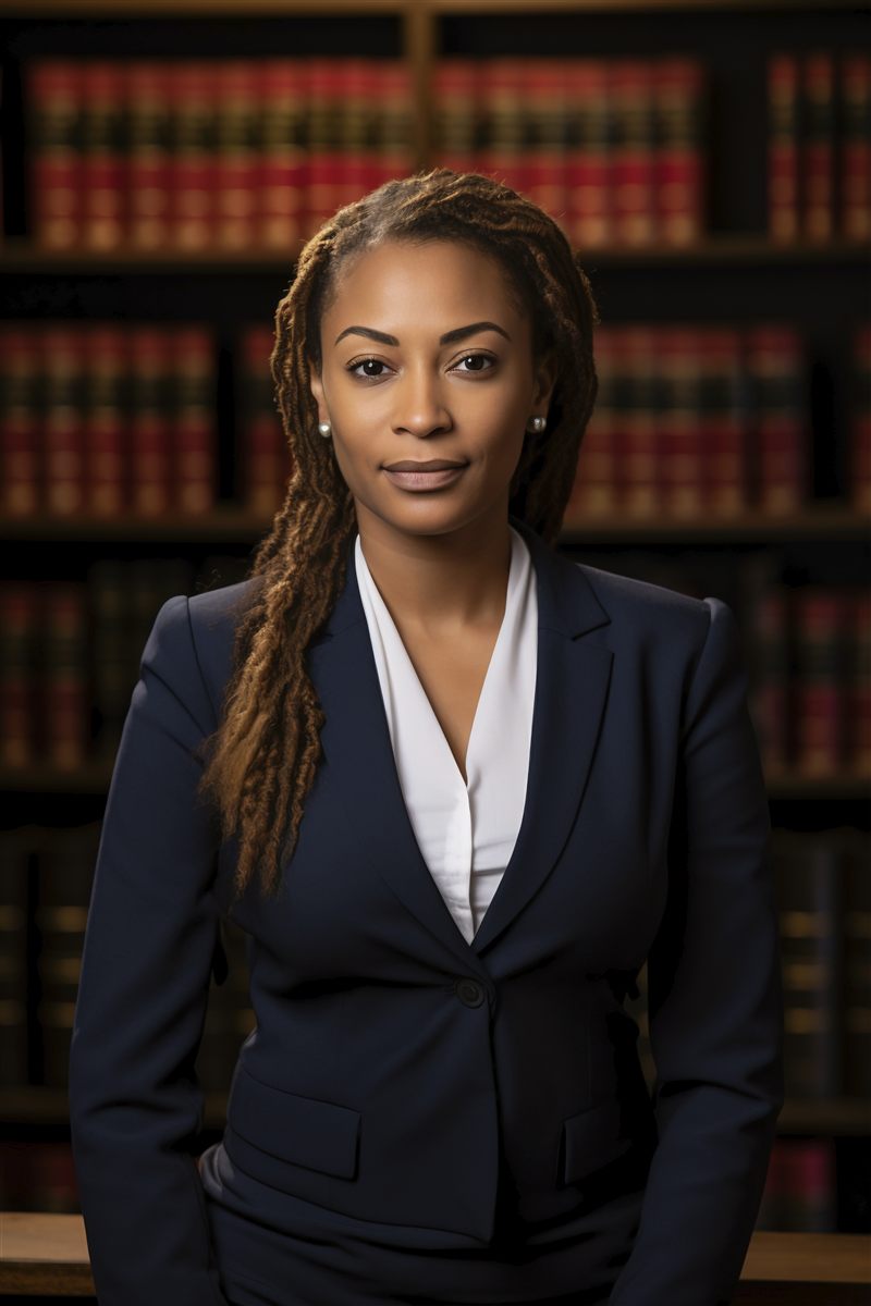 Portrait of Rose Johnson, Corporate Lawyer